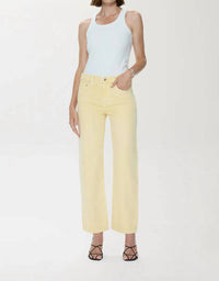 Pistola - Lexi Mid Rise Bowed Straight Jean