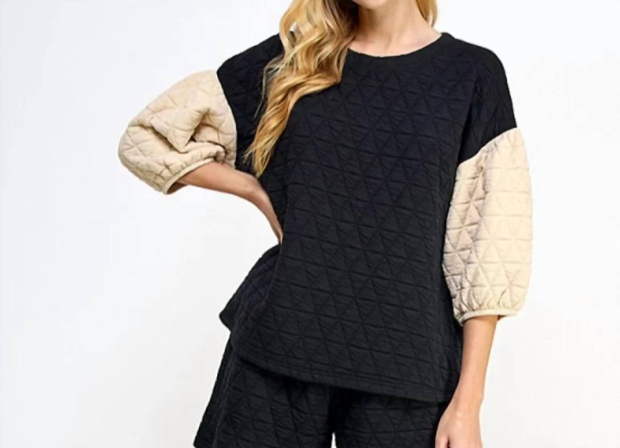 See And Be Seen - Paloma Puff Sleeve Top