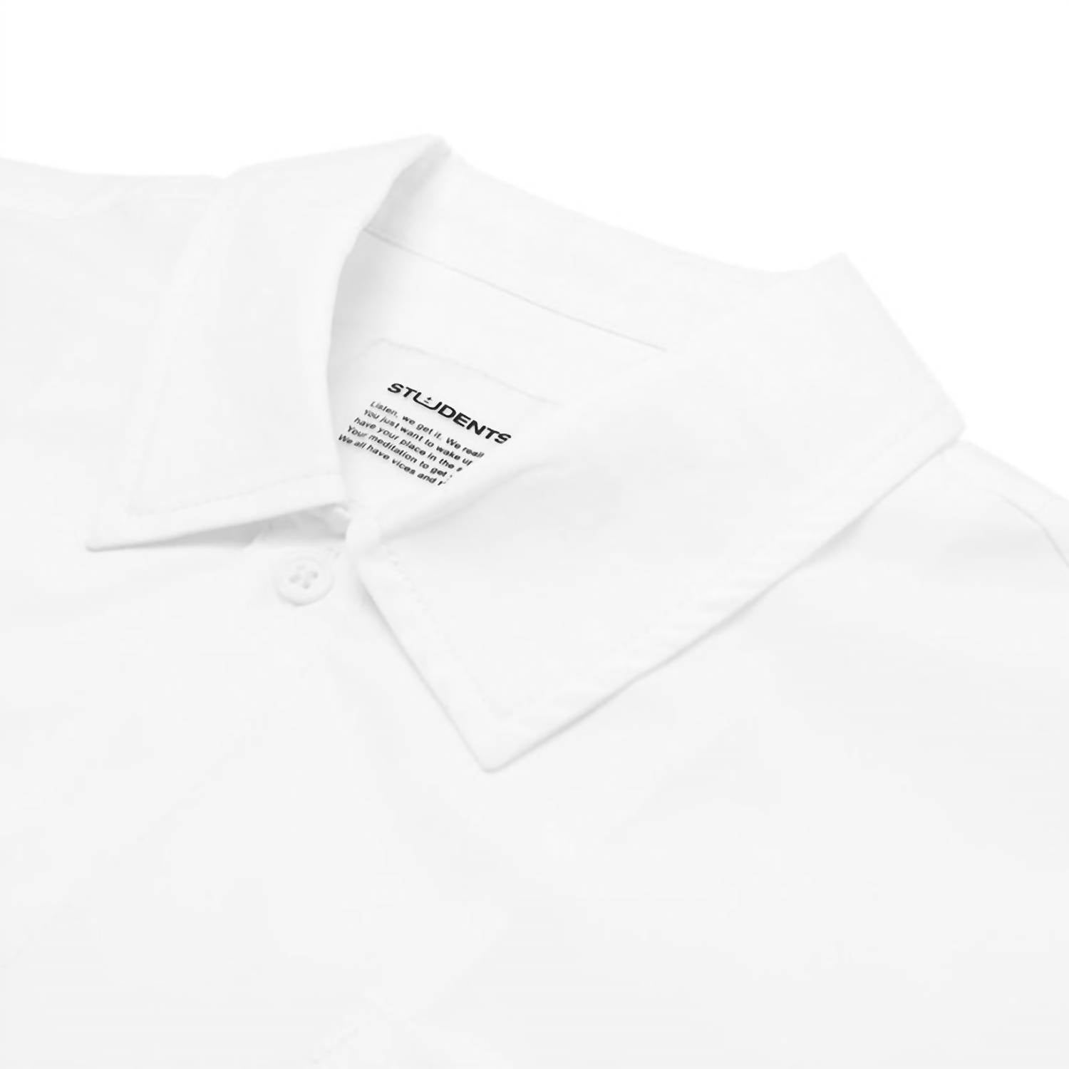 Students Golf - Oxford Short Sleeve Poplin Button-up Shirt