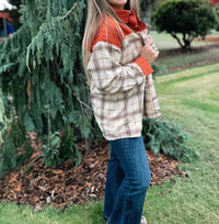 Blue Buttercup - Corduroy Flannel Shacket