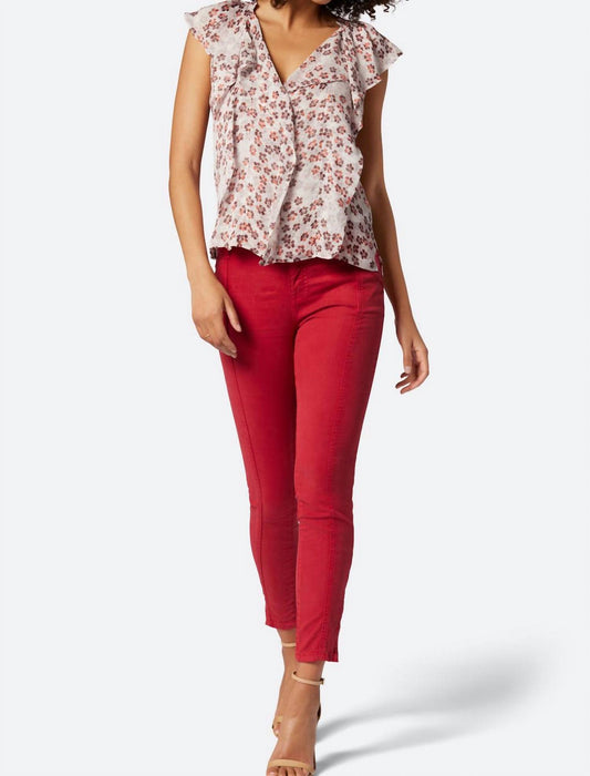 Joie - Raquel Silk V-neck Floral Blouse