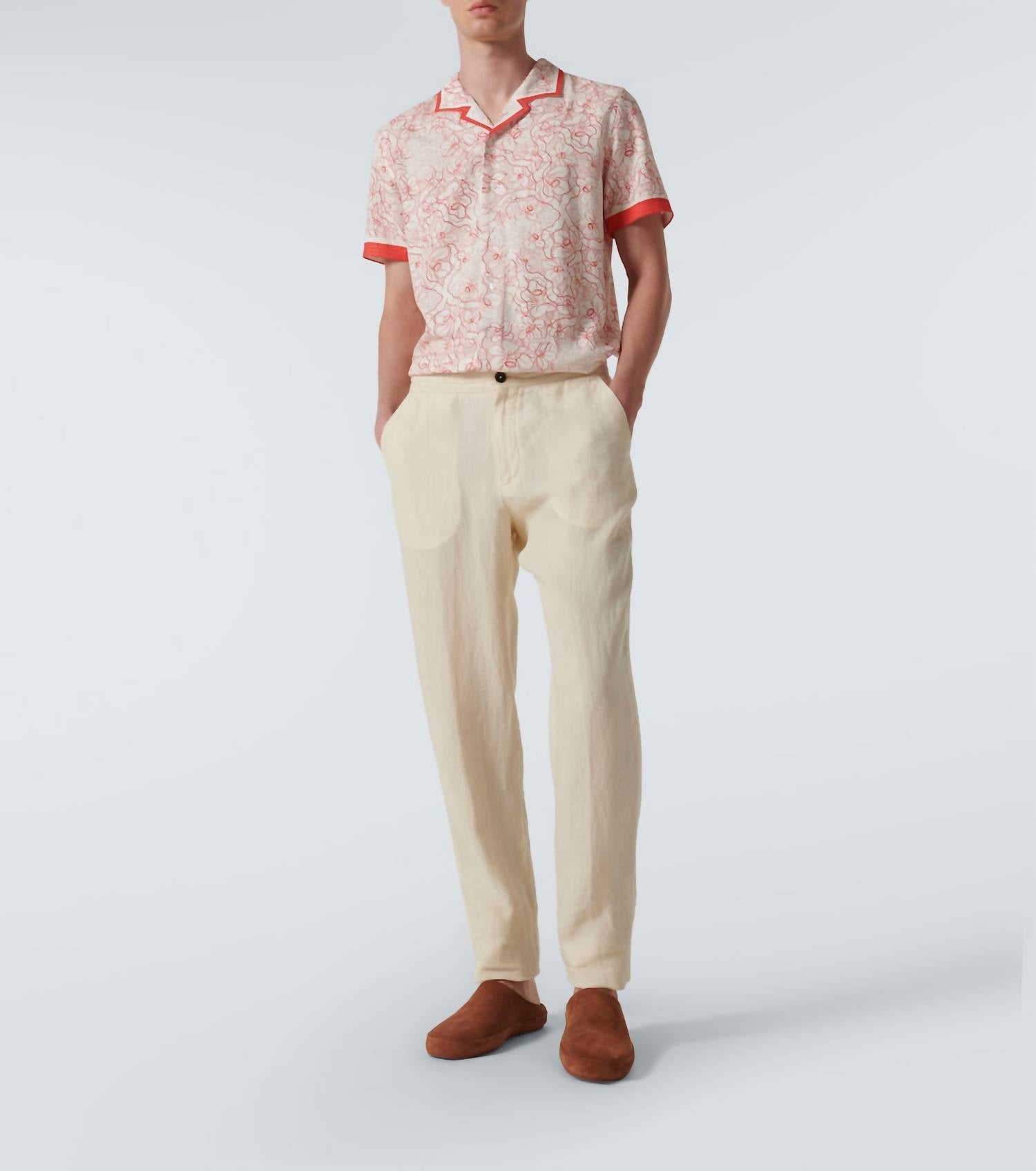 Orlebar Brown - Hibbert Floral Nouveau Shirt