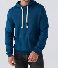 SOL ANGELES Essential Waves Pullover Hoodie in lagoon - men's shirt