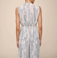 Bella Dahl - Mock Neck With Tie Belt Top