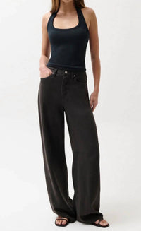 Pistola - Sydney High Rise Wide Leg Jeans