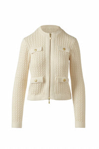Kinross - Women's Textured Zip Knit Cardigan