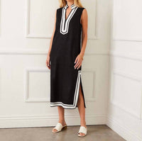 Karen Kane - Women's The St Tropez Sleeveless Midi Dress