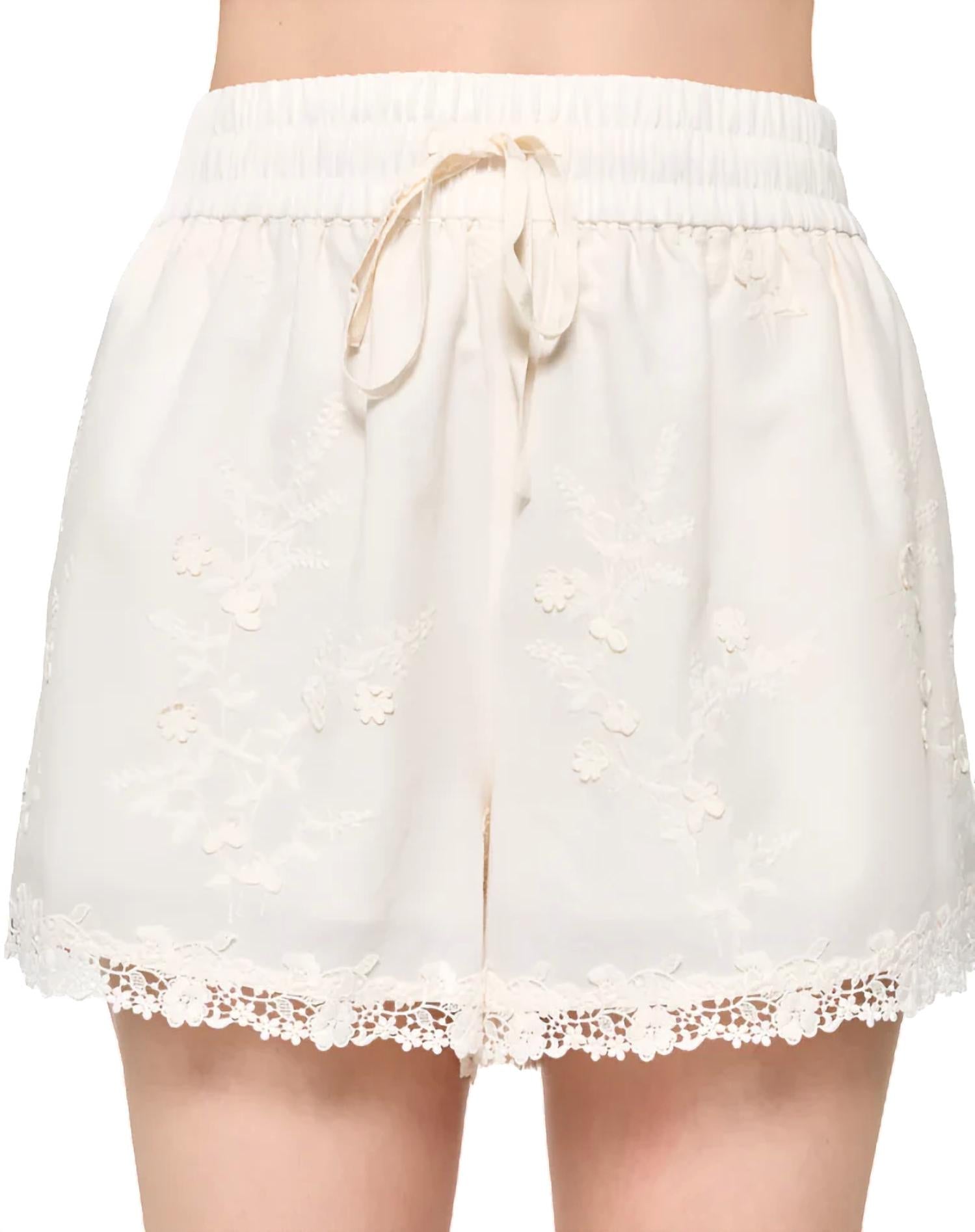 Cami Nyc - Women's Eila Embroidered Cotton Short