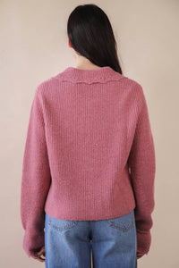 Very J - Heart Button Down Cardigan