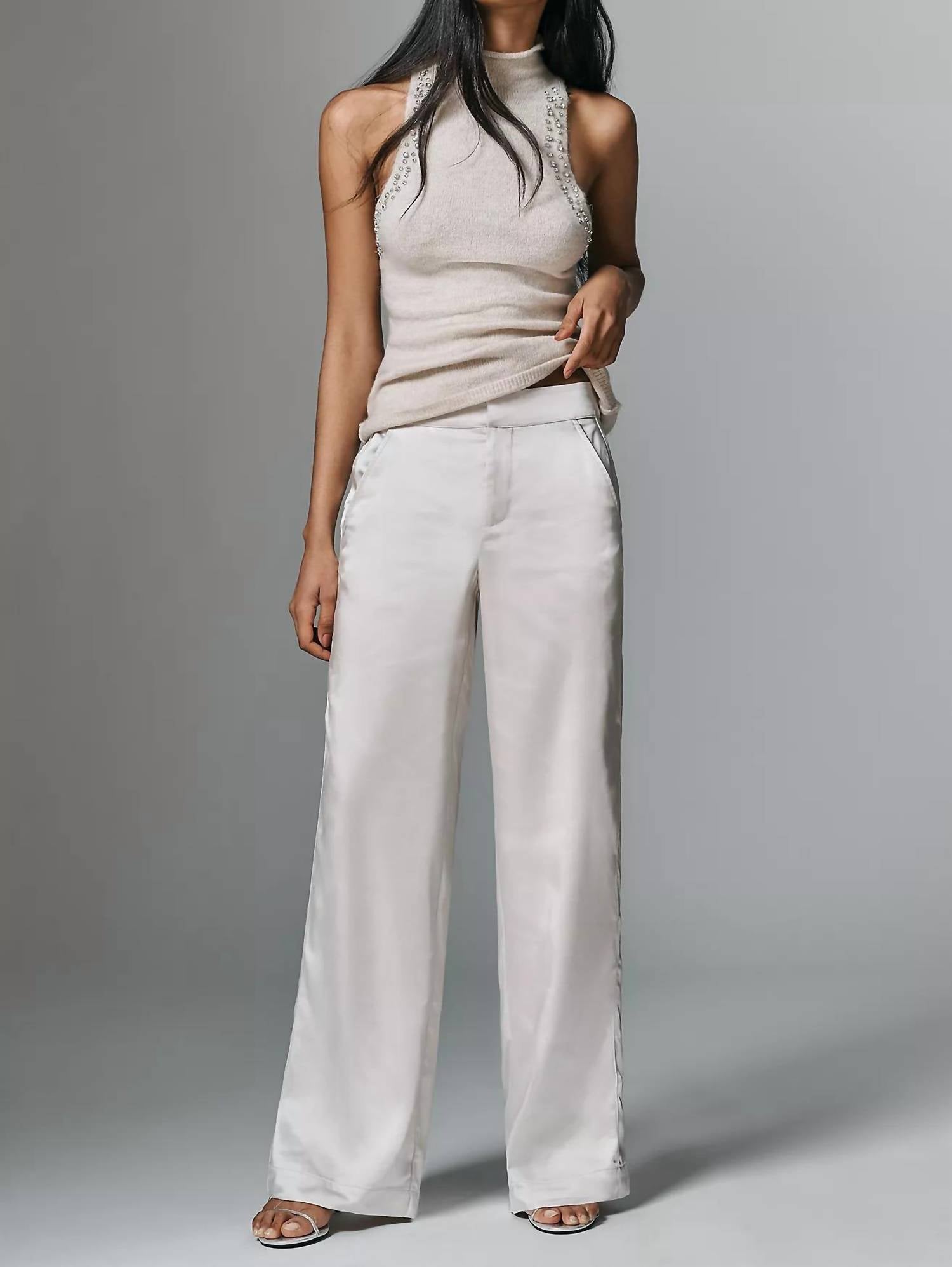 Sanctuary - Modern Satin Trousers