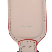 Fendi Women's Camelia "fun" Studded Mini Leather Handbag Strap in beige - women's item - view 5