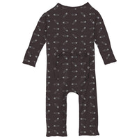 Kickee - Kids' Muffin Ruffle Coverall with 2 Way Zipper
