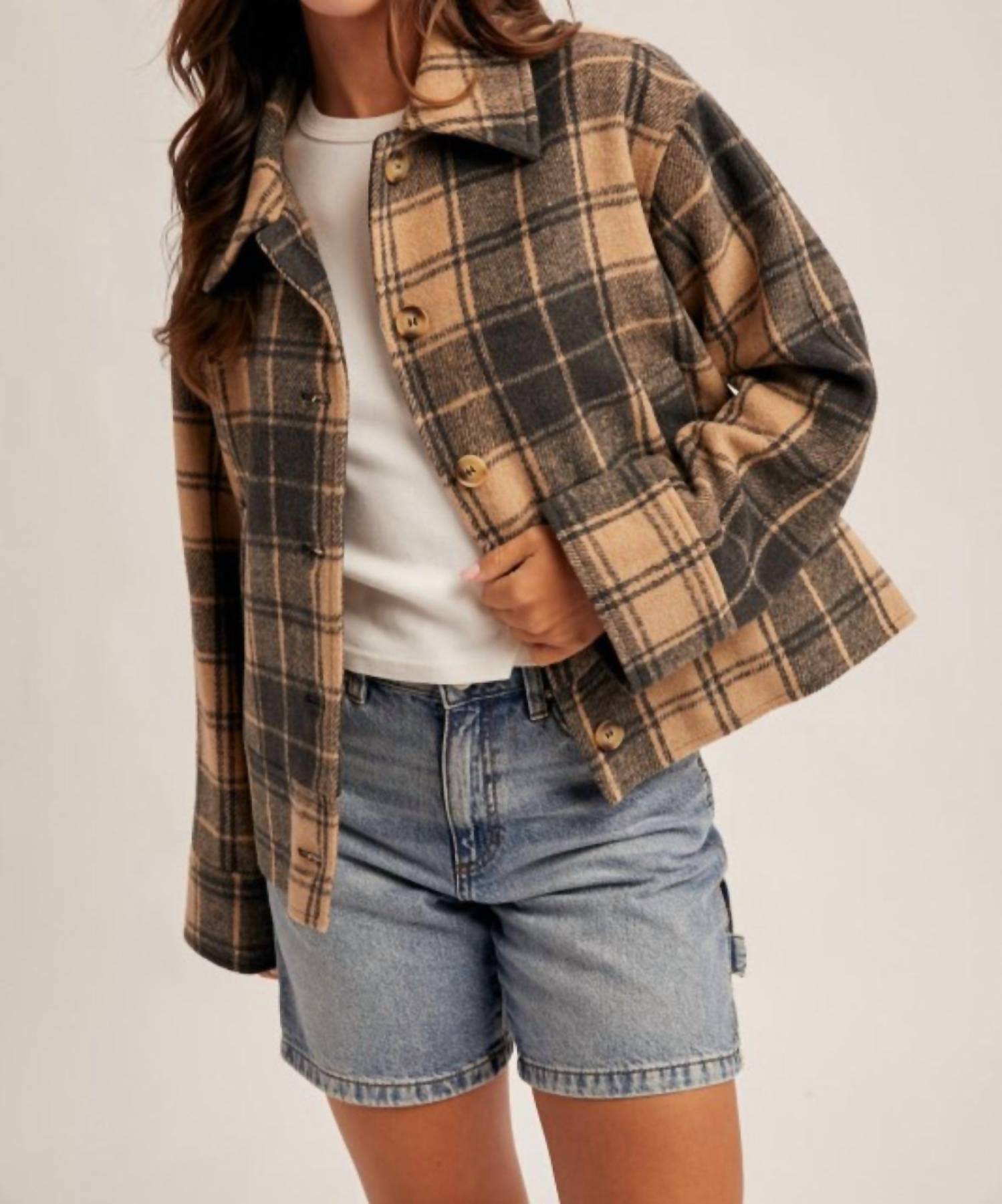 Hem & Thread - SAMMIE PLAID JACKET