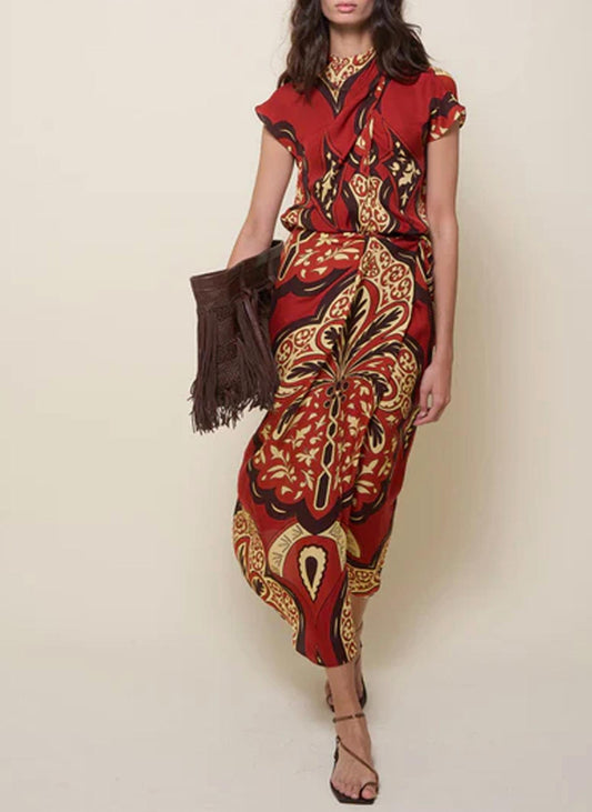 Johanna Ortiz - Palma Sevillana Wrap Skirt