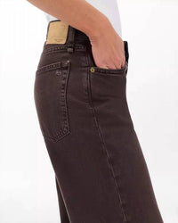 Rag & Bone - Saige Low Rise Full Relaxed Straight Jeans