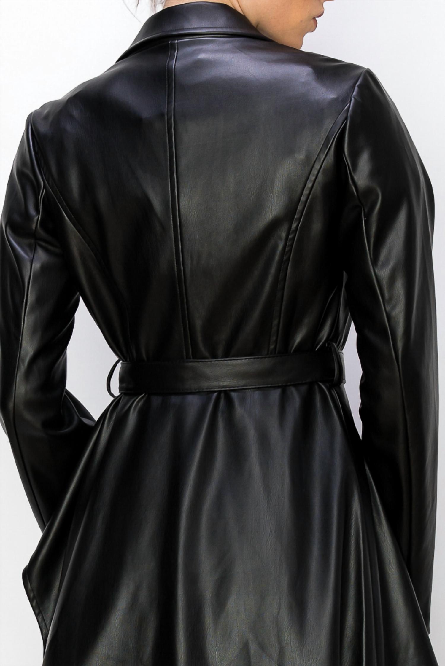 Ina Fashion - Vegan Leather Jacket