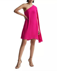 Reiss - Fleur Sheer Cape Sleeve Dress