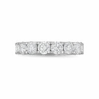 Diana M Jewels - Women's Round Lab-Grown Diamond Eternity Band (1.00 Ct) - Delicate