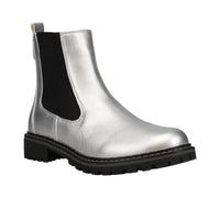 Corkys Footwear Women's To Be Honest Boots in silver - women's shoe - detail view