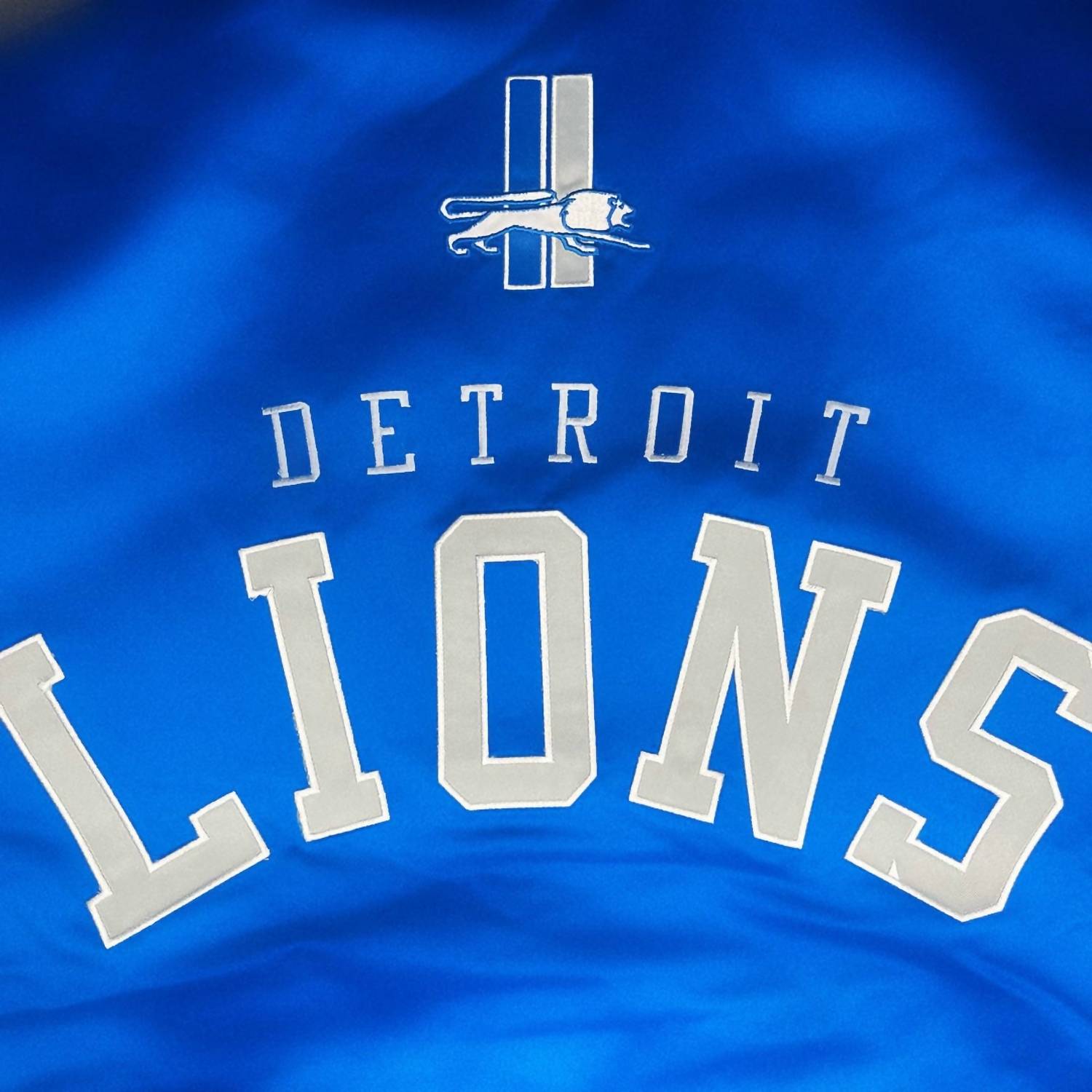 Mitchell & Ness - Nfl Detroit Lions Primetime Heavyweight Jacket