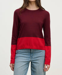 Velvet By Graham & Spencer - Roxy Colorblock Sweater