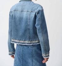 Joseph Ribkoff - Embroidered Denim Jacket