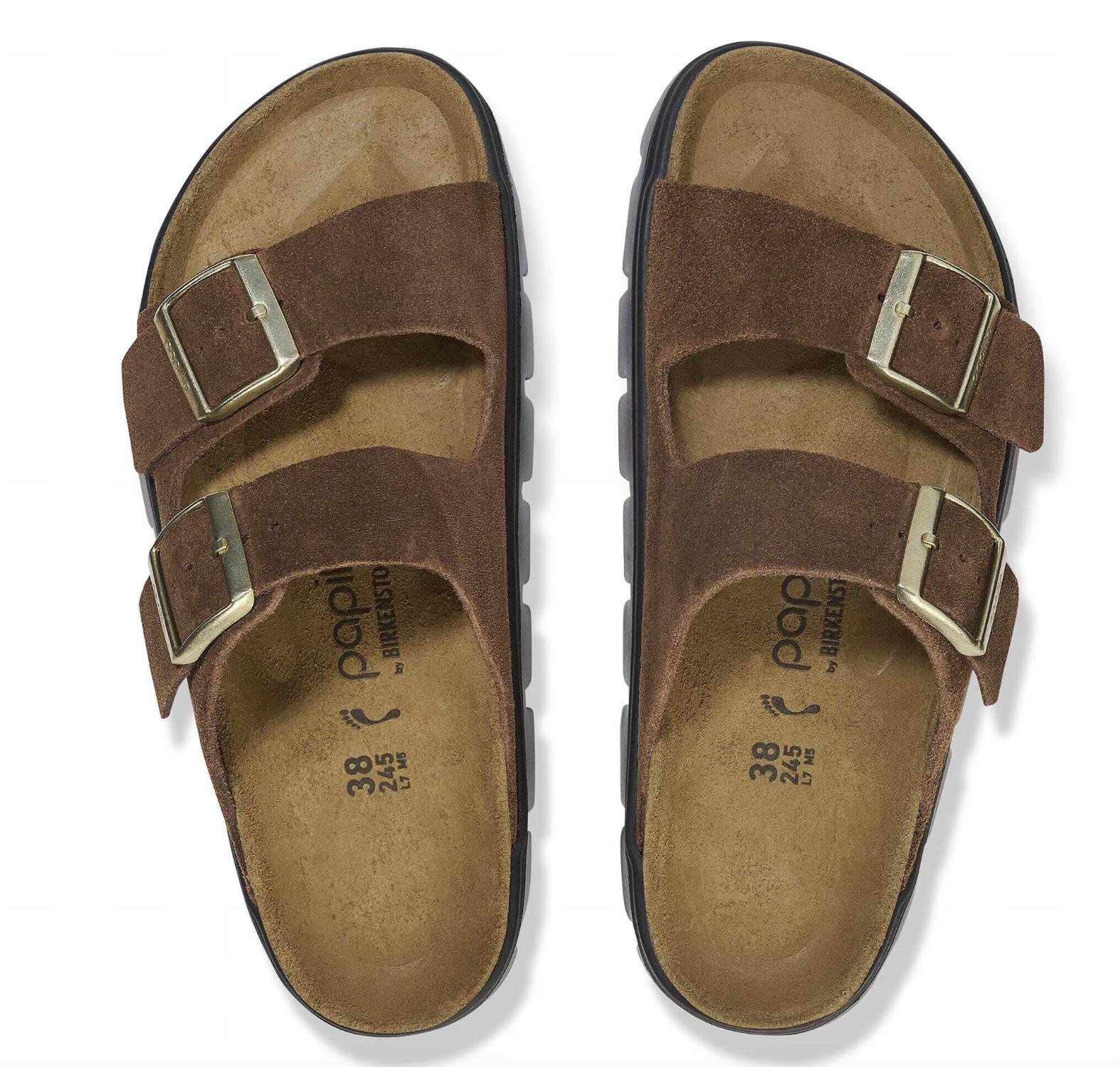 Birkenstock - Women's Arizona Chunky Suede Sandals