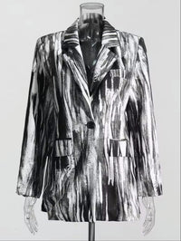 Twotwinstyle - Women's Abstract Aura Blazer