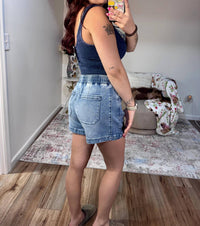 Risen - Harper Slouchy Shorts With Star Patched
