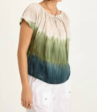 Wearables - Selda Textured Gauze Cinched Top