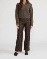 Lucy Paris - Oren Mixed Media Top