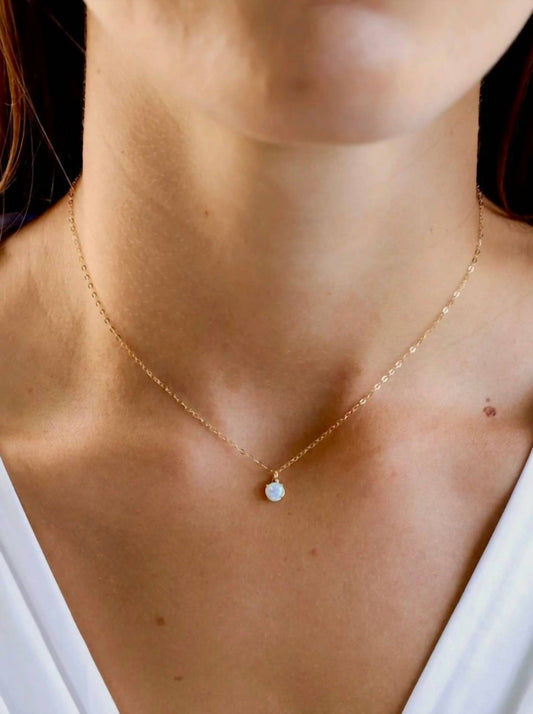 Katie Waltman - Opal Drop Necklace