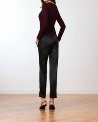 Avenue Montaigne - Women's Satin Ben Pants