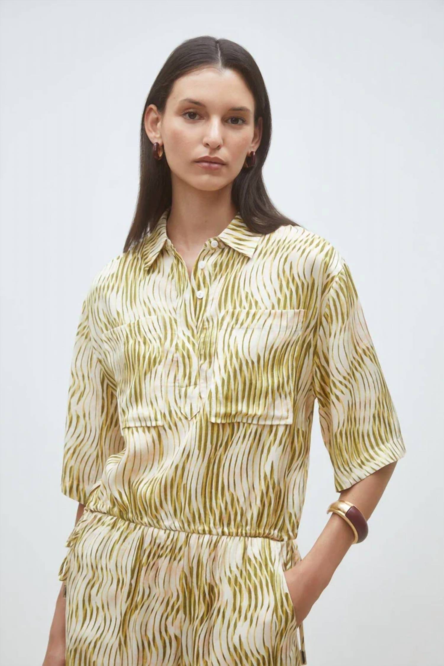 Suncoo - Leony Striped Top