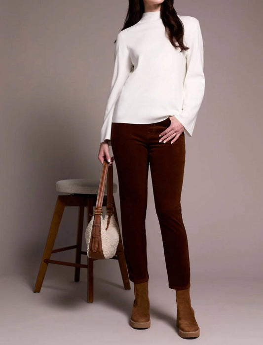 Tribal - long sleeve funnelneck sweater