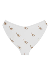 Montce - Added Coverage Lulu Zig-zag Stitch Bikini Bottom