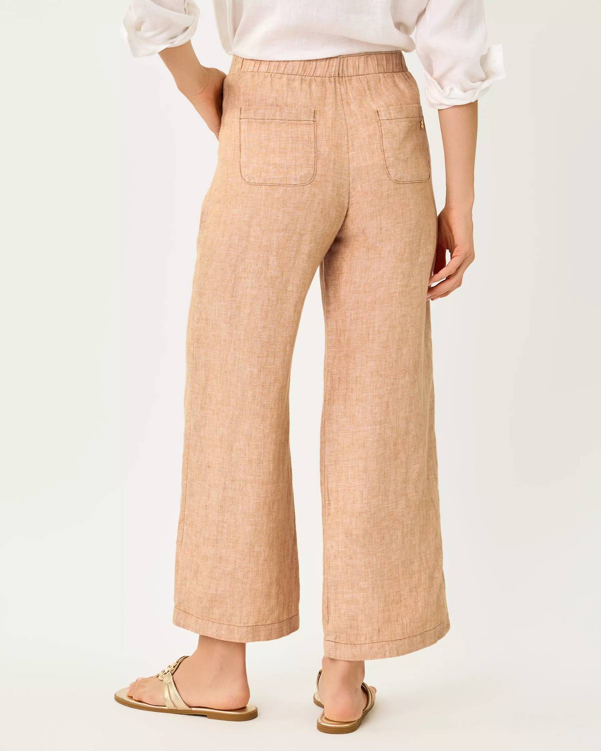 Lilly Pulitzer - Brawley Linen Crop Pants
