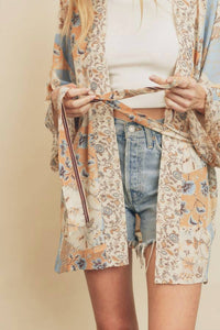 Dress Forum - Farrah Western Floral Kimono