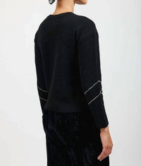 Batsheva - Bow Jacquard Sweater