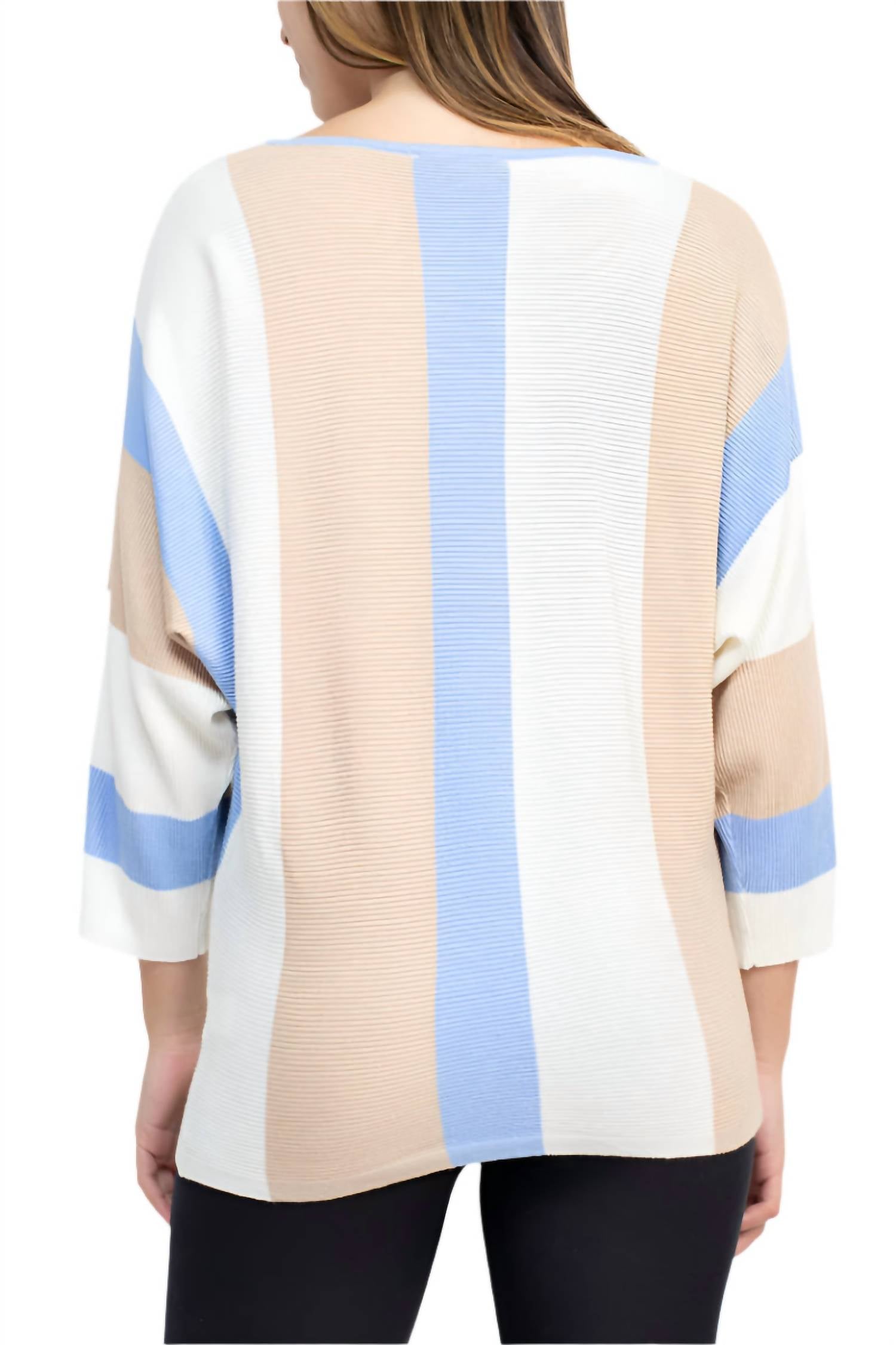 Cyrus - Boat Neck Knit Sweater