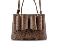 Like Dreams - Women's Remi Embossed Bow Satchel Bag