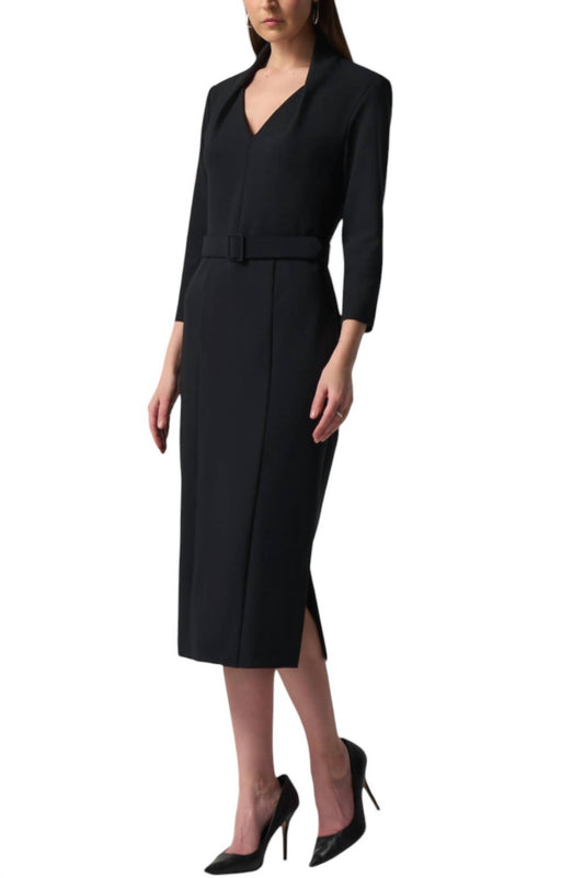 Joseph Ribkoff - Belted Sheath Dress