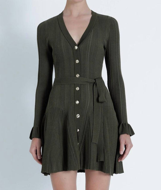 Karina Grimaldi - Laurel Knit Mini Dress