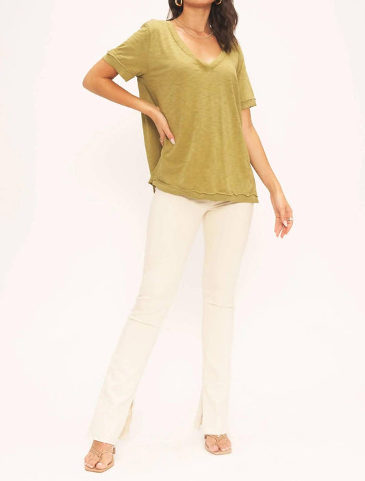 Project Social T - Knock Out V Neck Tee