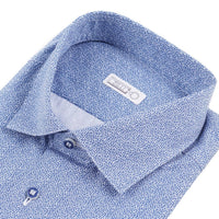 Zilli - Men's Tailored-fit Shirt With Geometric Print