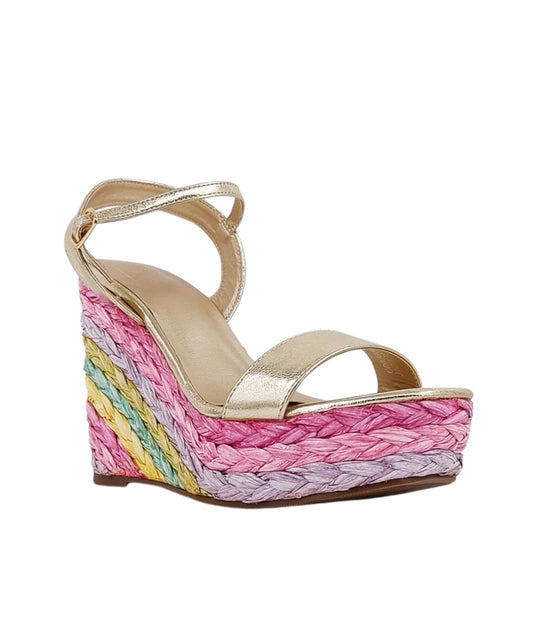 Shu Shop - Women's Jacinta Rainbow Wedge