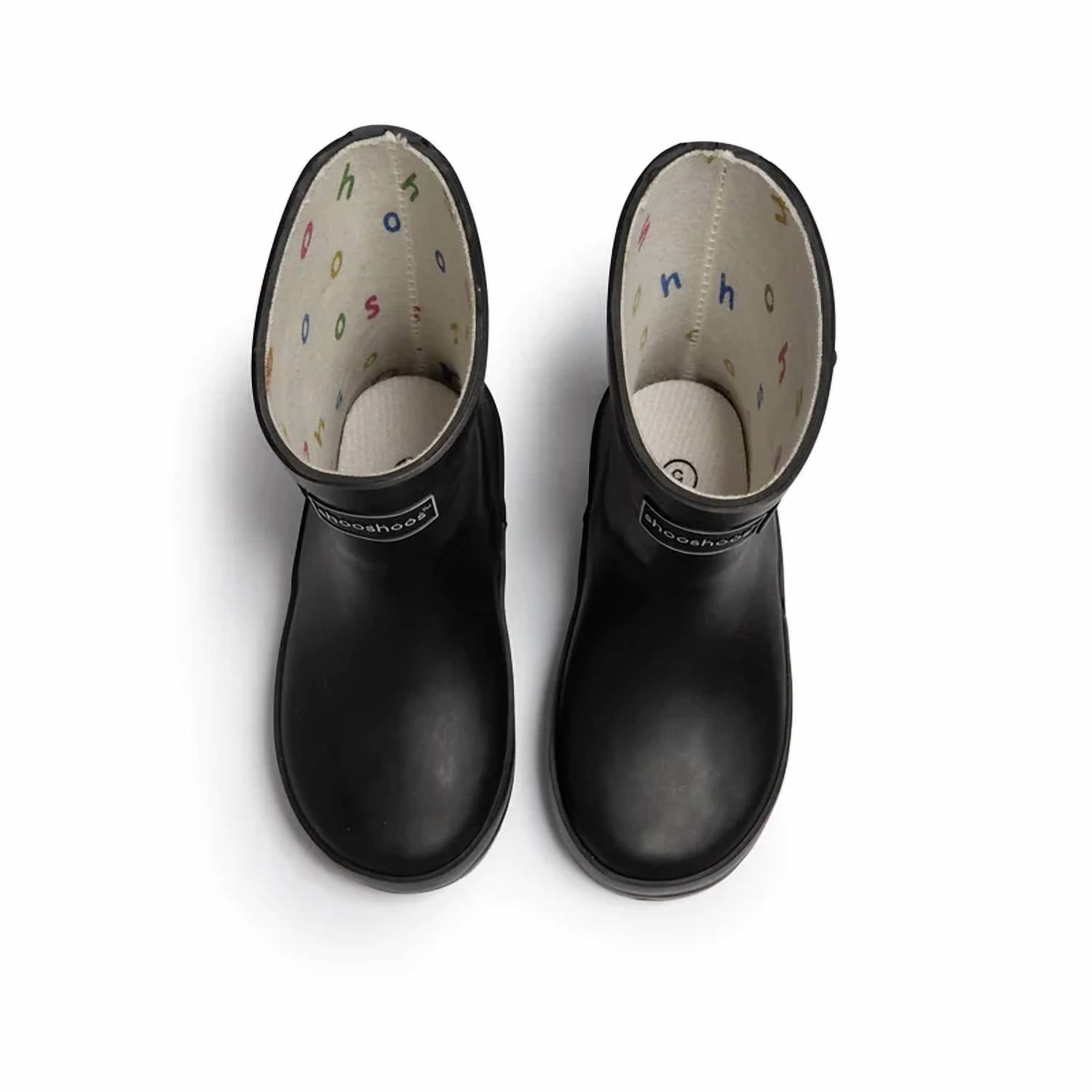 Shooshoos - Kid's Rubber Round Toe Rainboot