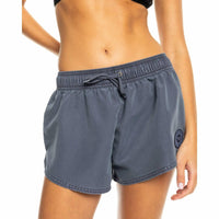 Roxy - Loose Fitted Elastic Waist Drawcord Swim Shorts Quick-dry Board Shorts
