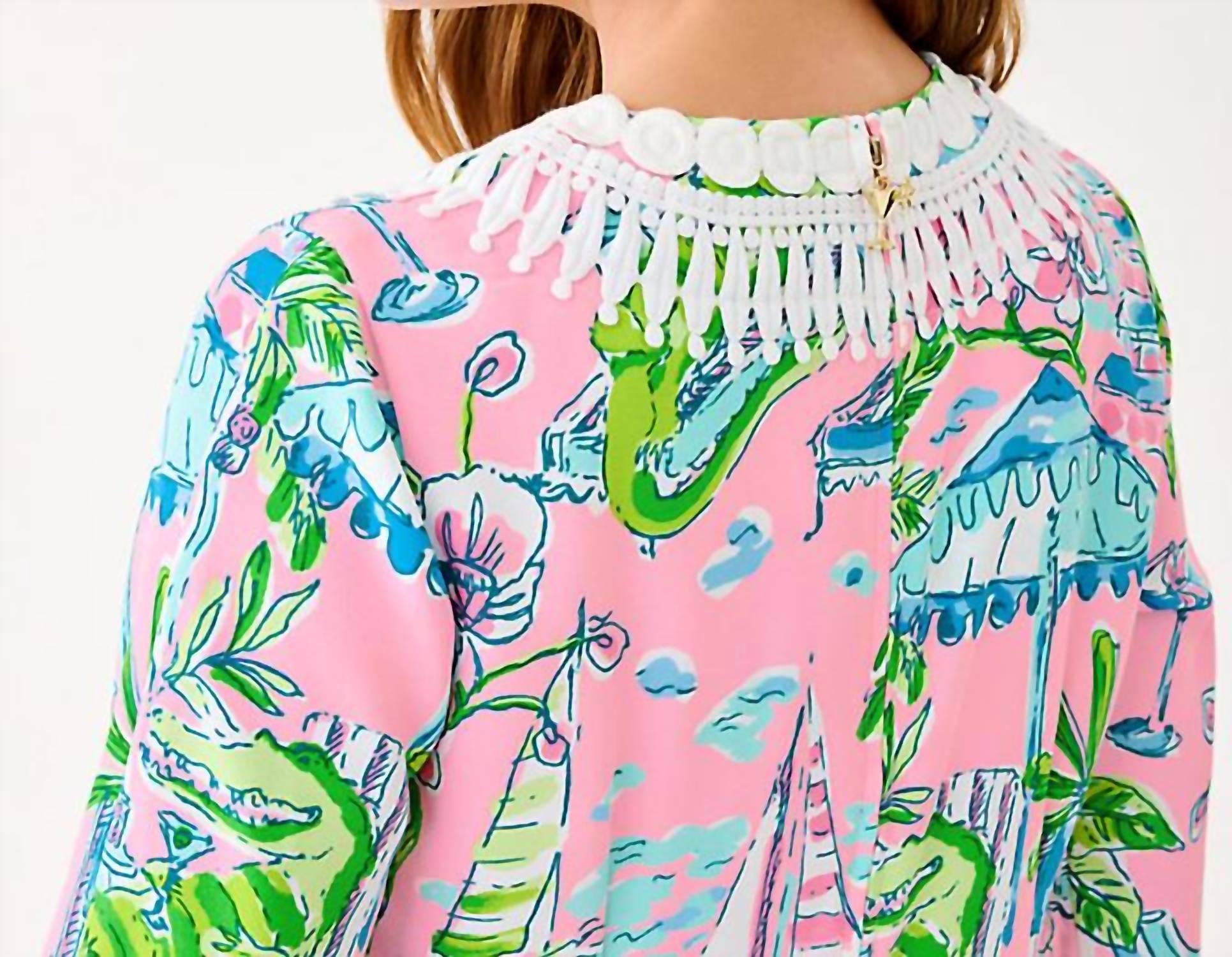 Lilly Pulitzer - Ocleppo V-neck Maxi Caftan Dress