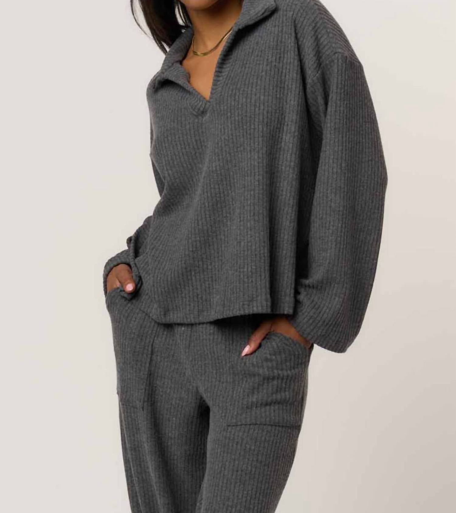 Project Social T - Shea Ribbed Pullover